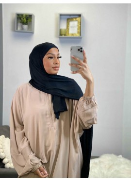 Hijab Jersey à enfiler - Noir