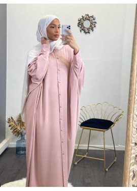 Abaya Sourour 140cm - Pink