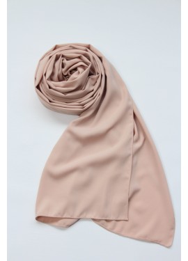 Medina silk hijab -  Beige...