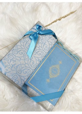 Box Coran arc-en-ciel - Bleu