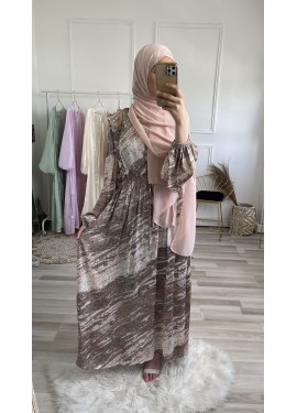 Robe fluide summer - taupe