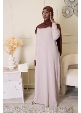 Casual dress - taupe neutral