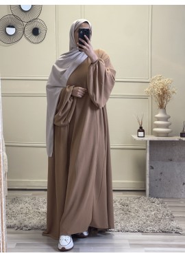 Jazz abaya NISSA - Camel