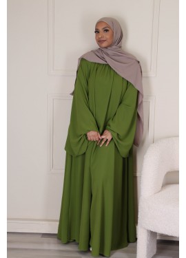 Abaya Awrah - Olive