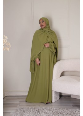 Integrated hijab prayer...