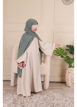 Abaya nissa KiDS beige