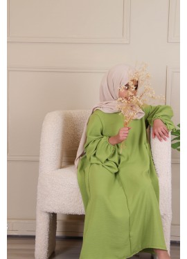 Abaya nissa KiDS pistachio