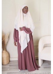 Khimar Cuty muslin - Beige