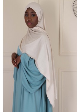 Hijab jersey coton - Beige