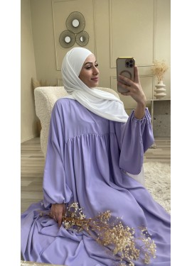 abaya Medine - Mauve