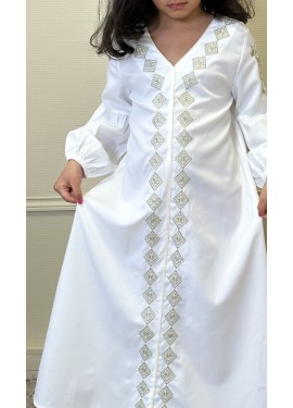 Robe MINI Sheharazade - blanc