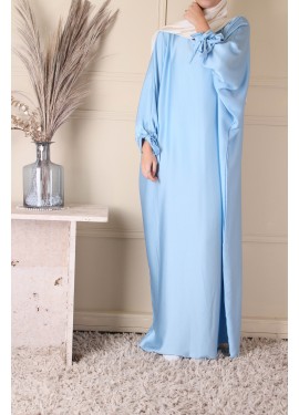 Abaya Cherifa - Bleu ciel