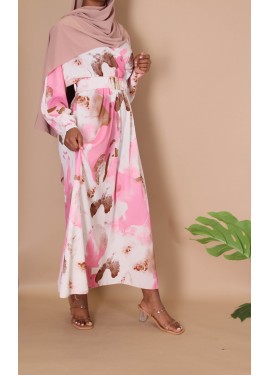 Floral Dress - Pink