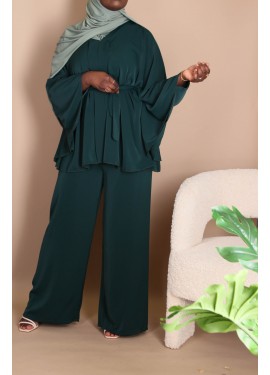 Farasha set - Dark green