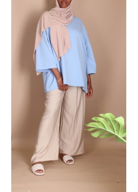 Loose fit T-shirt - blue