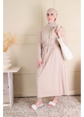 Long Tunic Burkini - Beige