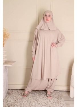 Burkini jilbab - Beige