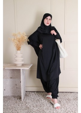 Burkini jilbab - Black