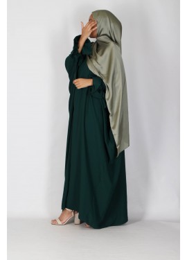 Hijab satiné - Kaki