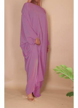 Abaya Insaf +170cm - Magenta