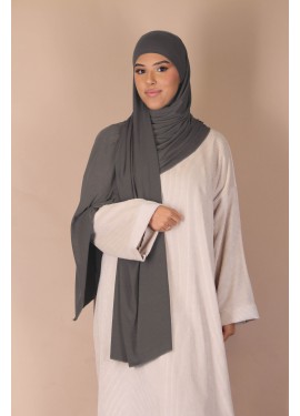 Hijab-Trikot zum Binden - Grau