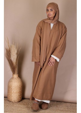 Long oversized coat - dark...