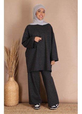 Jersey set - Dark gray mottled