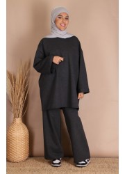 Jersey set - Dark gray mottled