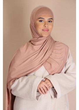 Pull-on Jersey Hijab -...