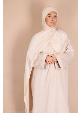 Pull-on Jersey Hijab - Beige