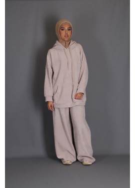 Trainingsanzug-Set - Beige