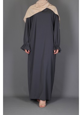 Abaya Islam- Grey