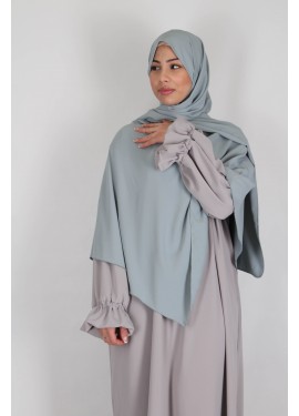 Hijab Malaisien - Bleu pastel