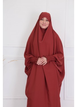 Jilbab with tulip sleeves -...