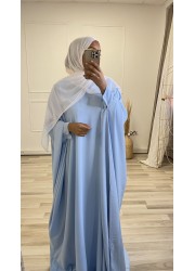 Abaya ABU DHABI - Sky blue