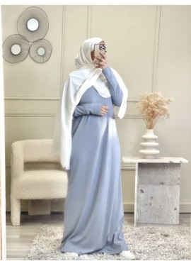 Casual dress - Grey blue